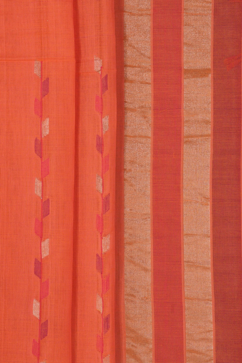 Kalanjali Cotton Jamdani Saree – Women's - view 2