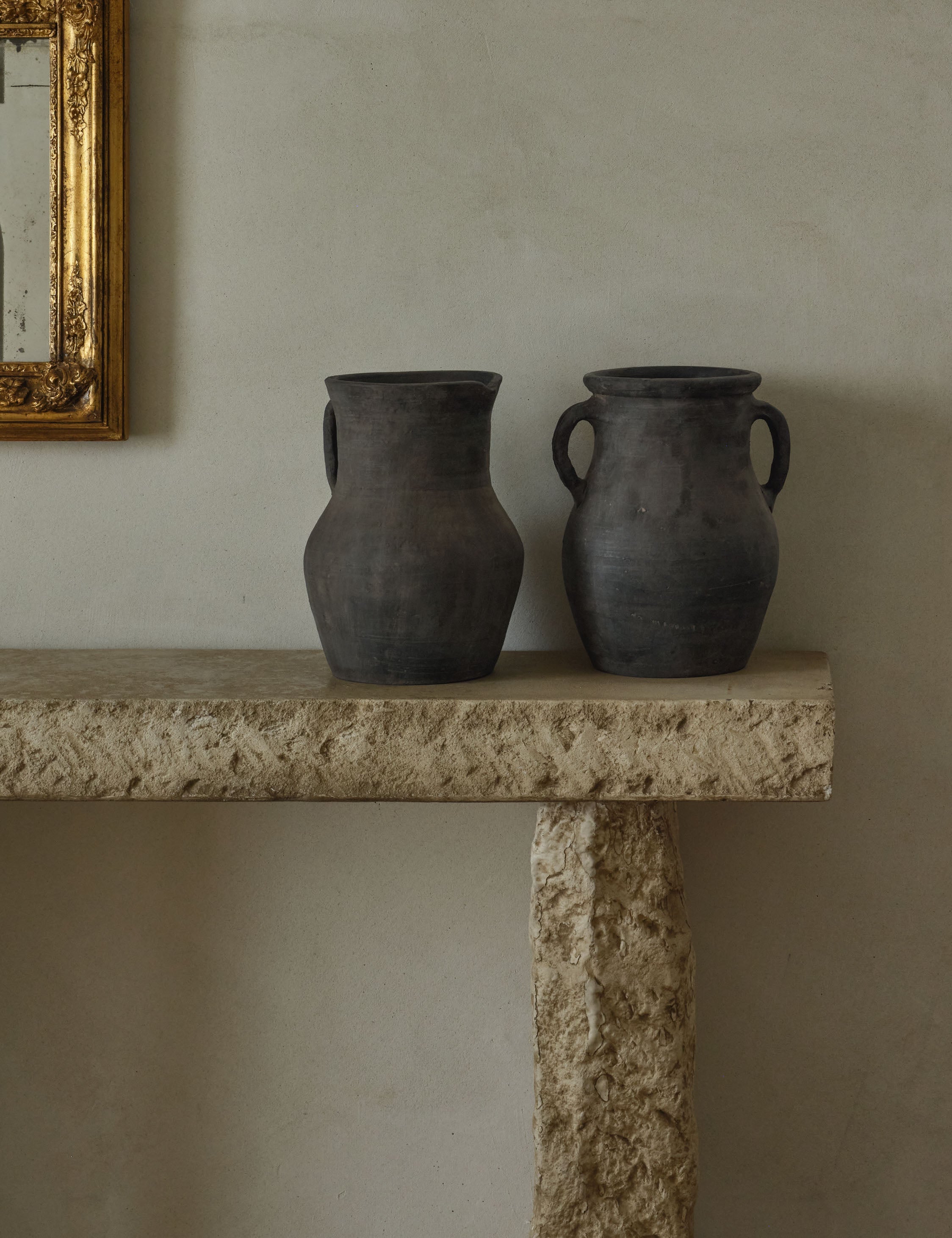 Lulu and Georgia Rialto Terracotta Pitcher by Button Atelier x Co.House Designs - view 2