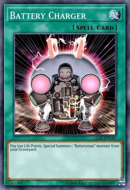 Yu-Gi-Oh! Battery Charger - TLM-EN041 - Common - Unlimited