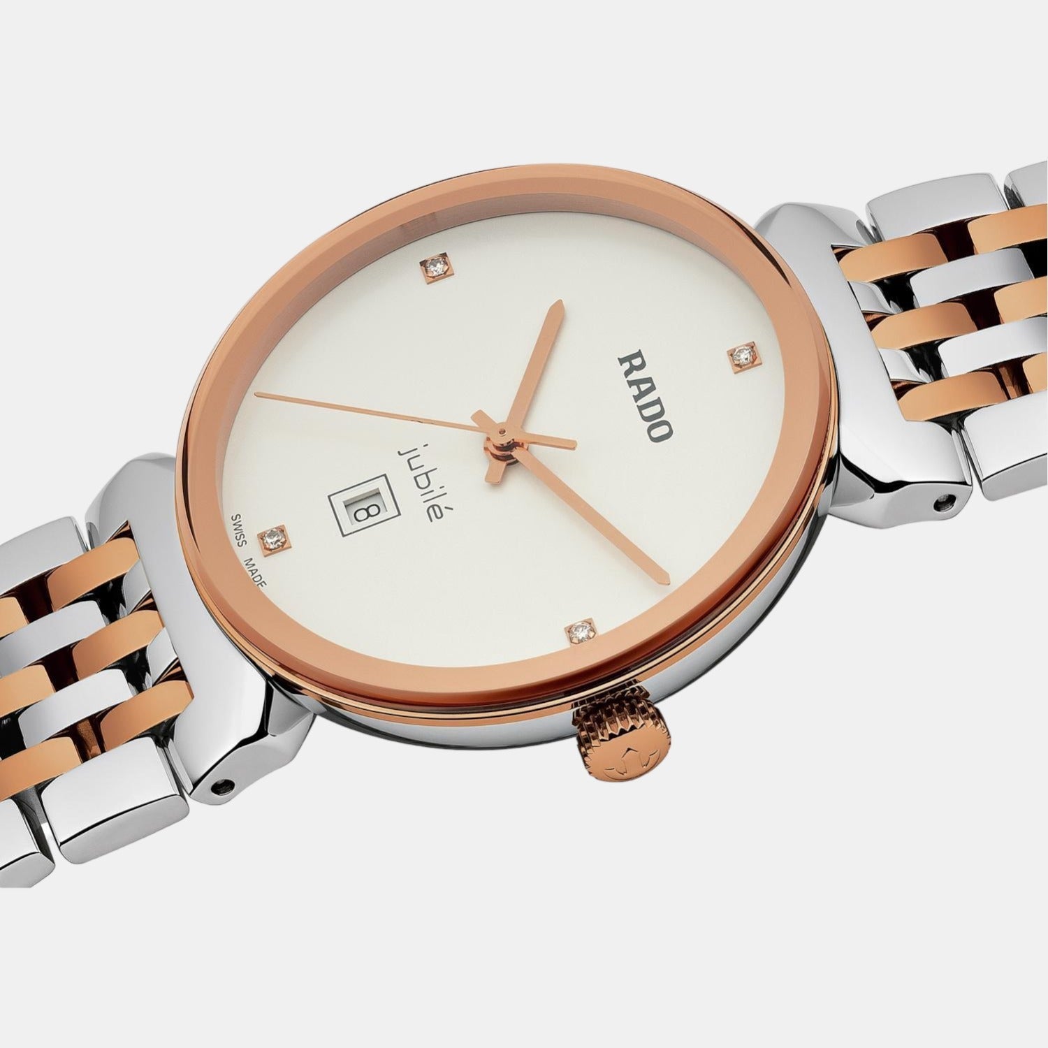 Rado Florence Women Quartz White Dial Analog Stainless Steel Watch R48913723 - view 2