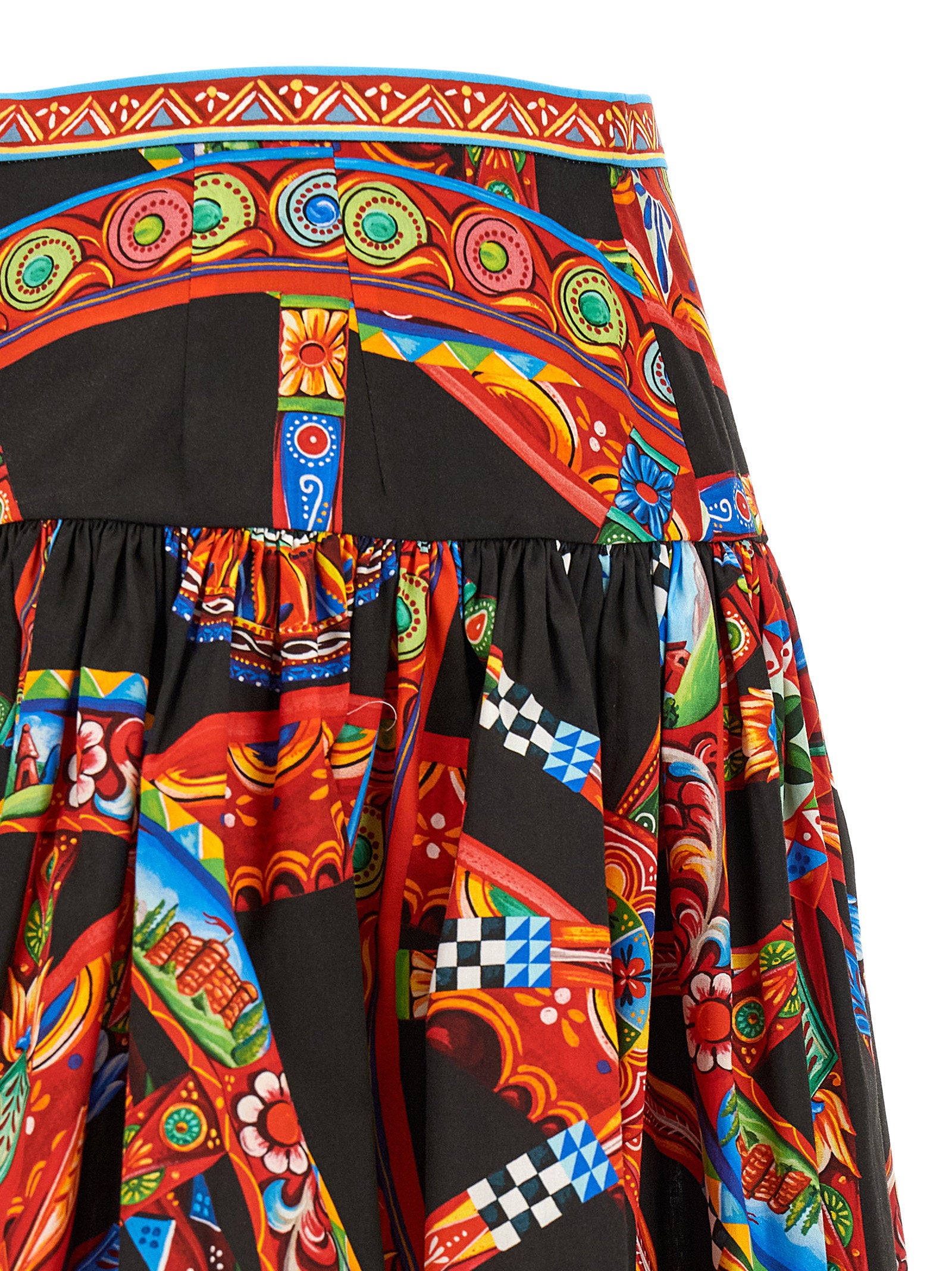 Dolce & Gabbana Carretto Skirt – 100% cotton - view 4