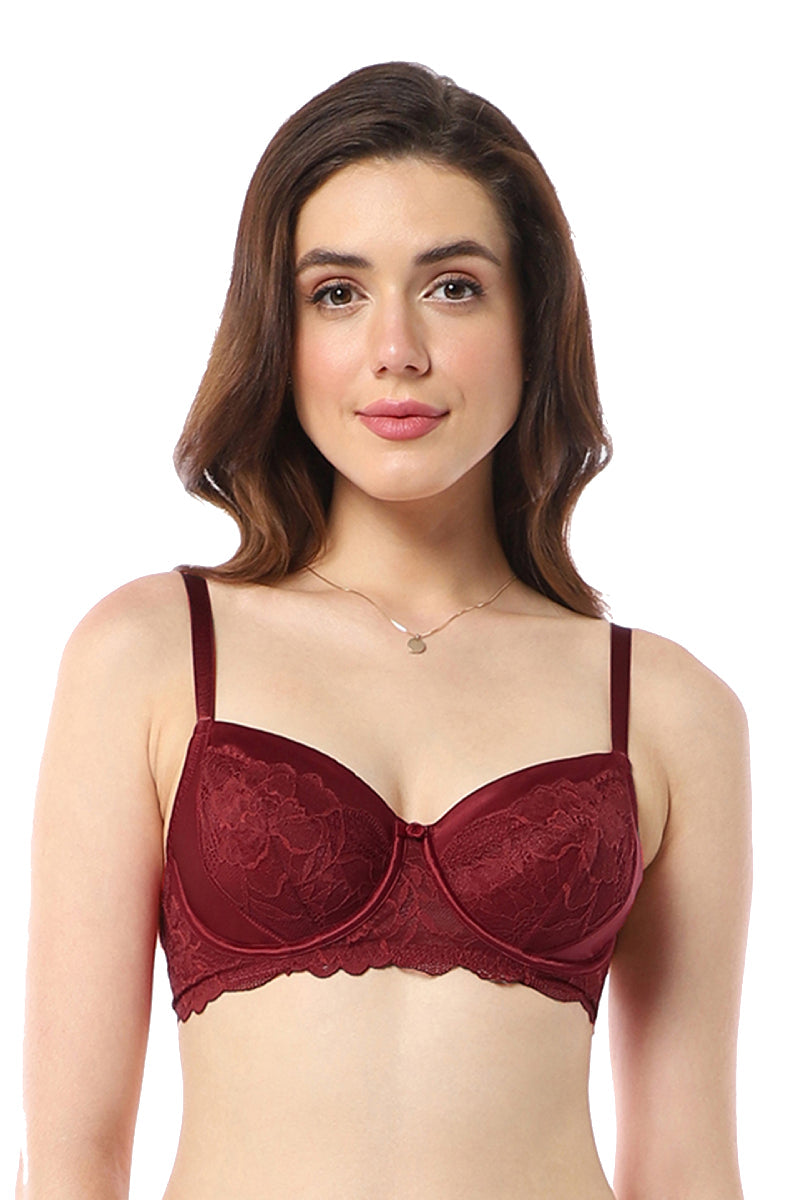 Amante Eternal Bliss Non-padded Wired Bra - Rio Red