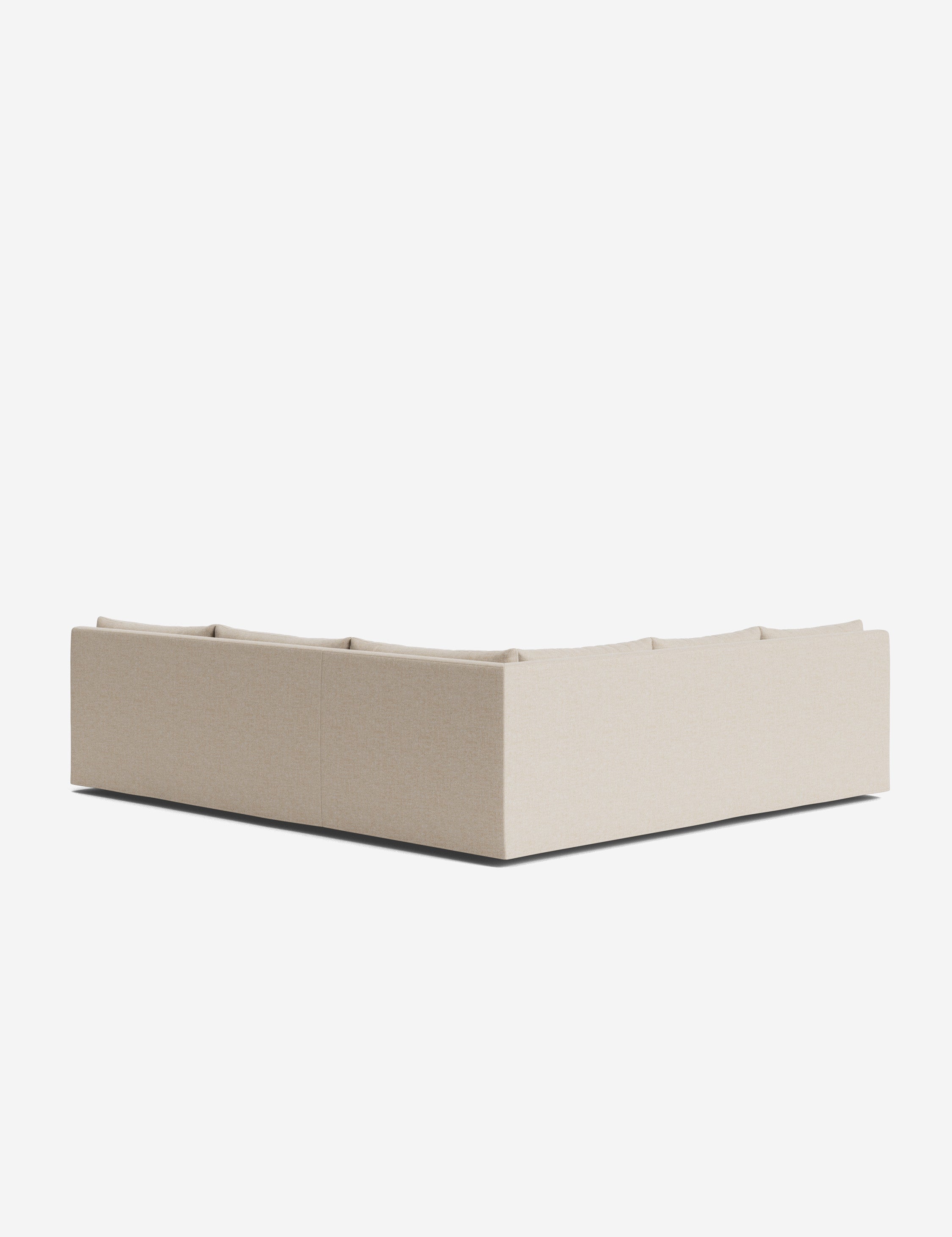 Lulu and Georgia Portola Luxe Depth Slipcover Corner Sectional Sofa - view 76