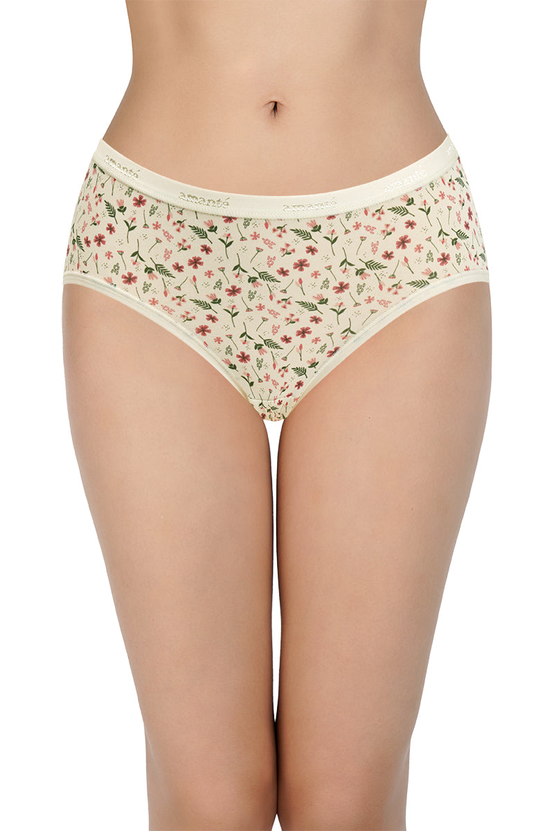 Amante Print Low Rise Hipster Panties (Pack of 3) - view 4