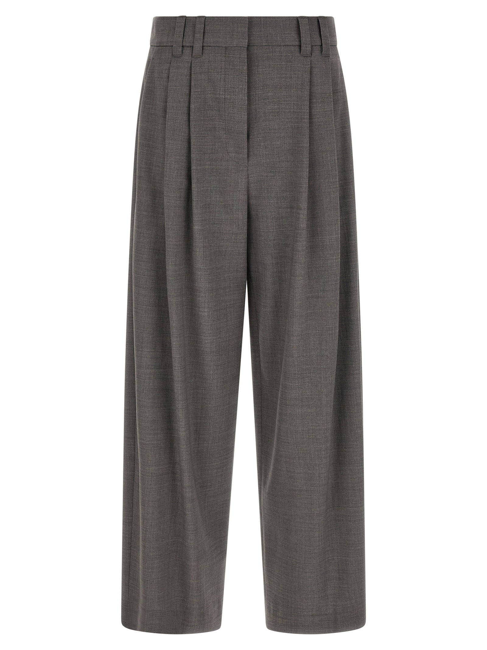 Brunello Cucinelli Wide Range Of Trousers – 75% wv, 23% pa, 2% ea