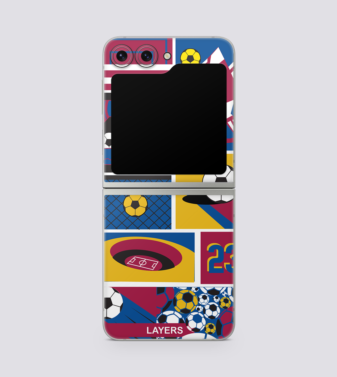 Samsung Galaxy Z Flip 6 Football panel