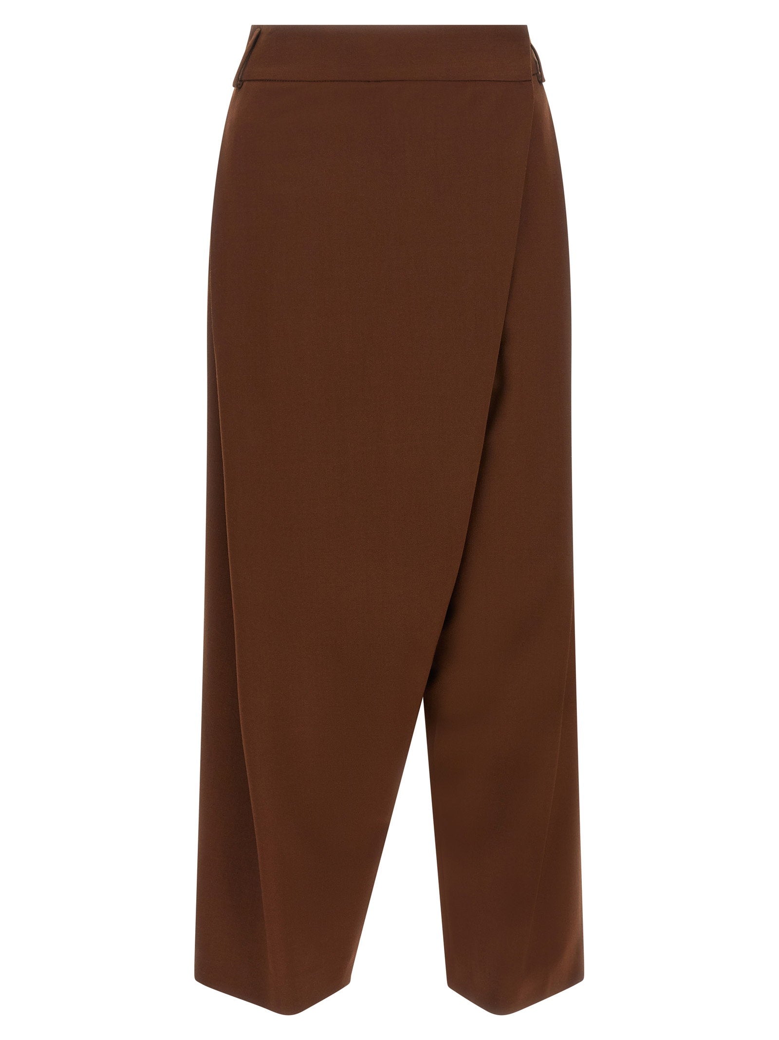 Alberto Biani Asymmetrical Panel Pants – 96% wool, 4% elastane