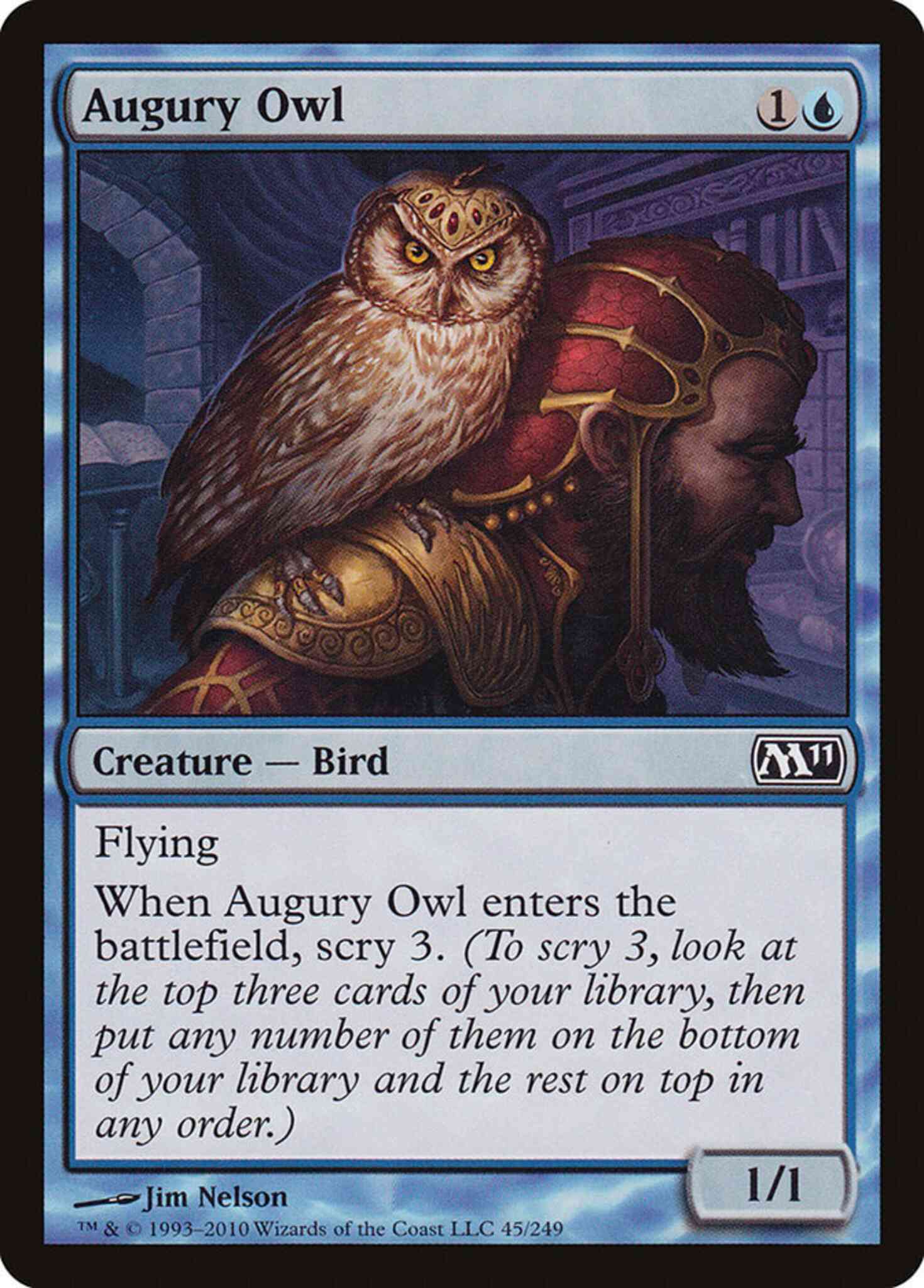 Owl 45 magic – Augury Owl [45] [Magic 2011] [Non-Foil]