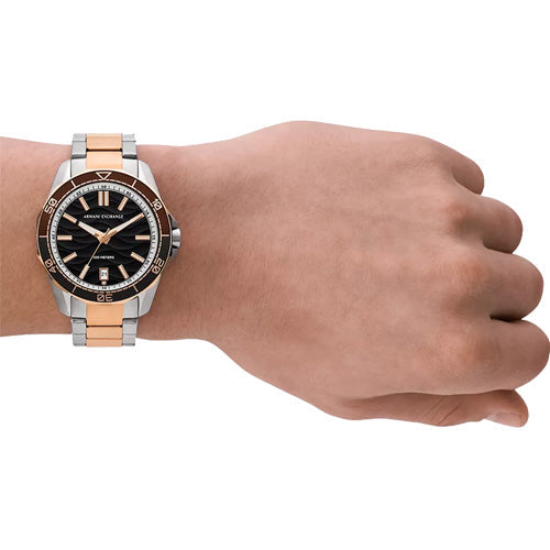 Armani Exchange Spencer Black Dial Men 44mm - view 2