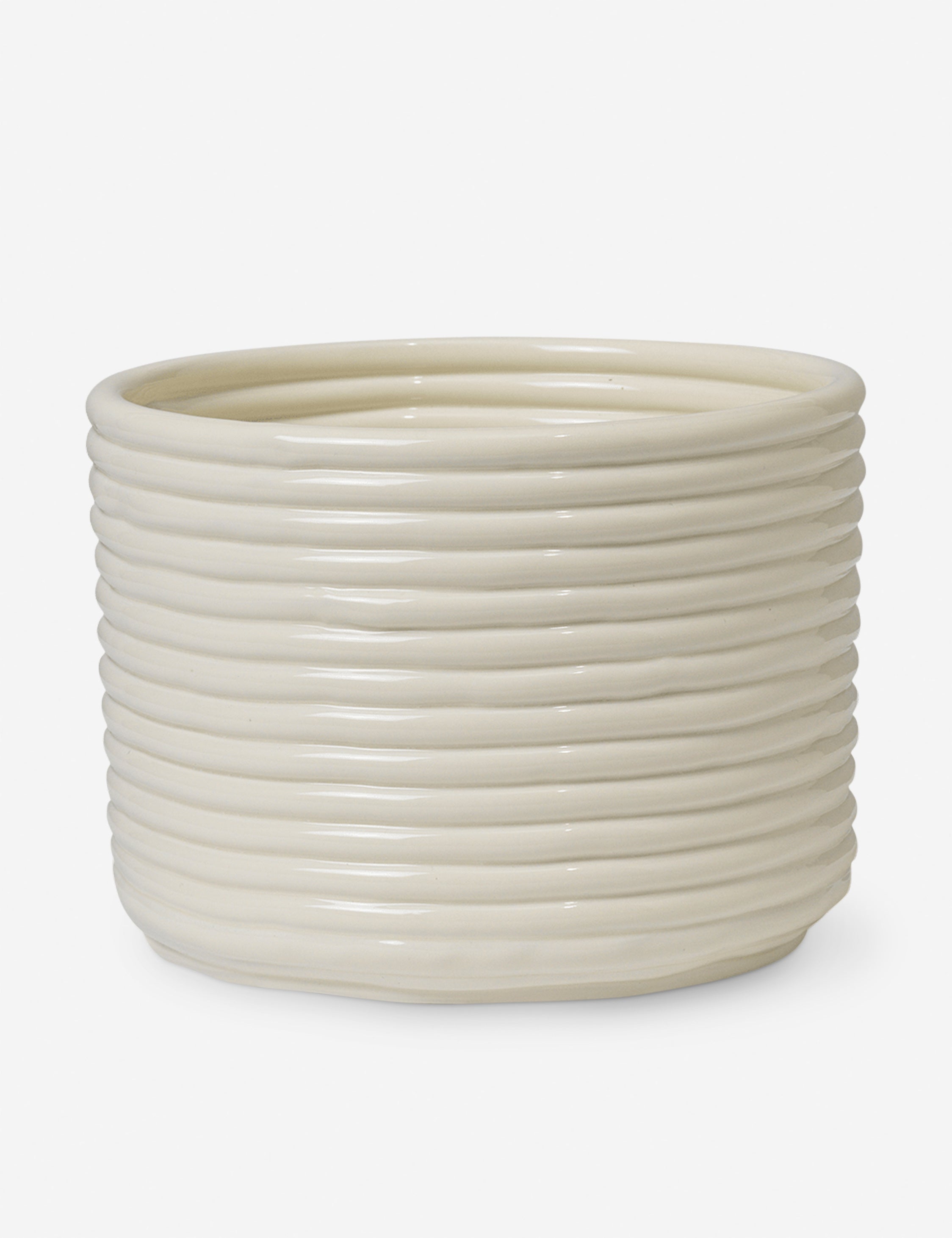 Lulu and Georgia Corduroy Pot by Ferm Living - view 2