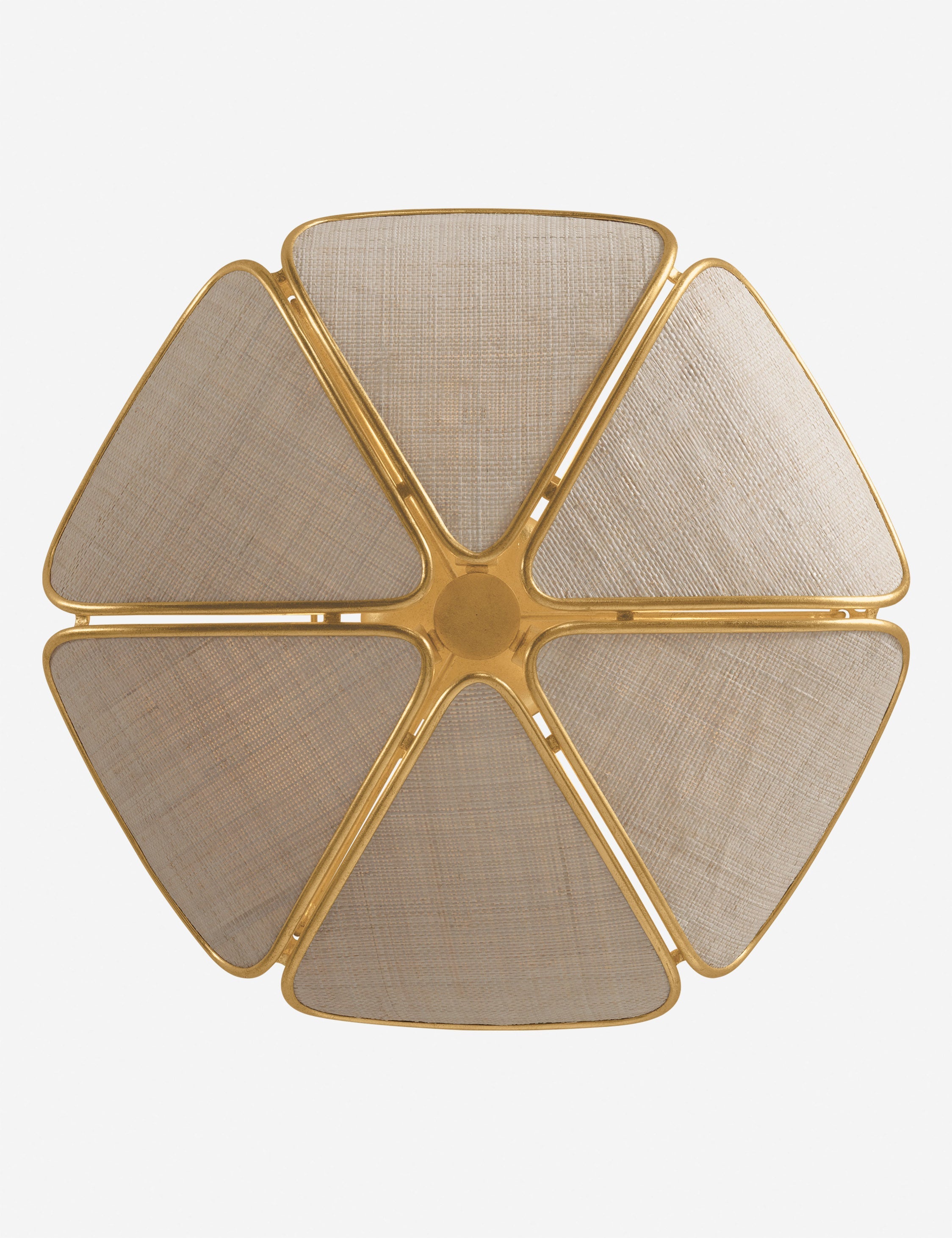 Lulu and Georgia Lane Semi-Flush Mount Light – Brass - view 2