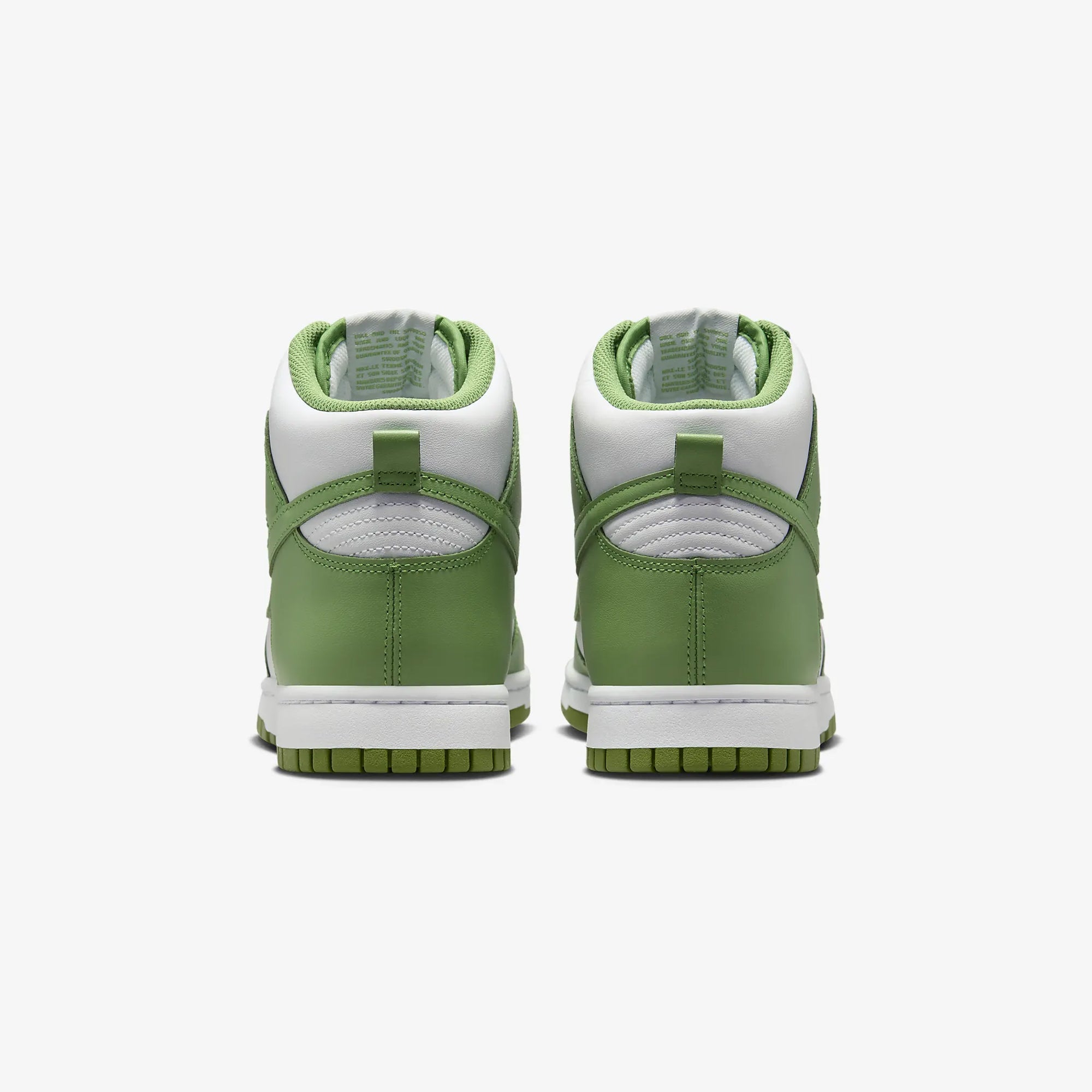Nike | DUNK HIGH RETRO { WHITE/CHLOROPHYLL-WHITE - view 2