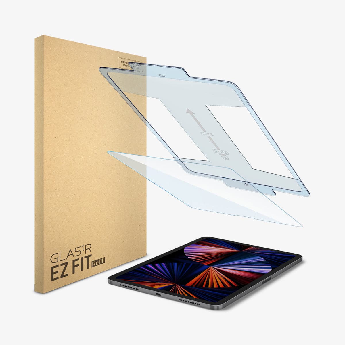 Glas tr – iPad Pro Series - GLAS.tR EZ Fit Refill – Clear