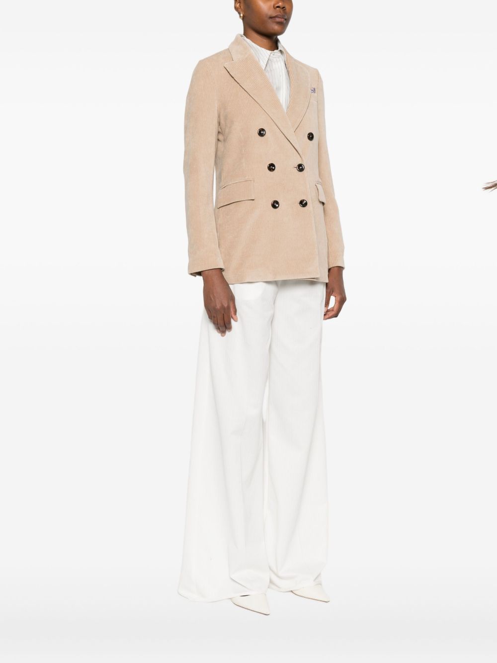 Circolo 1901 Cotton double-breasted jacket - view 2