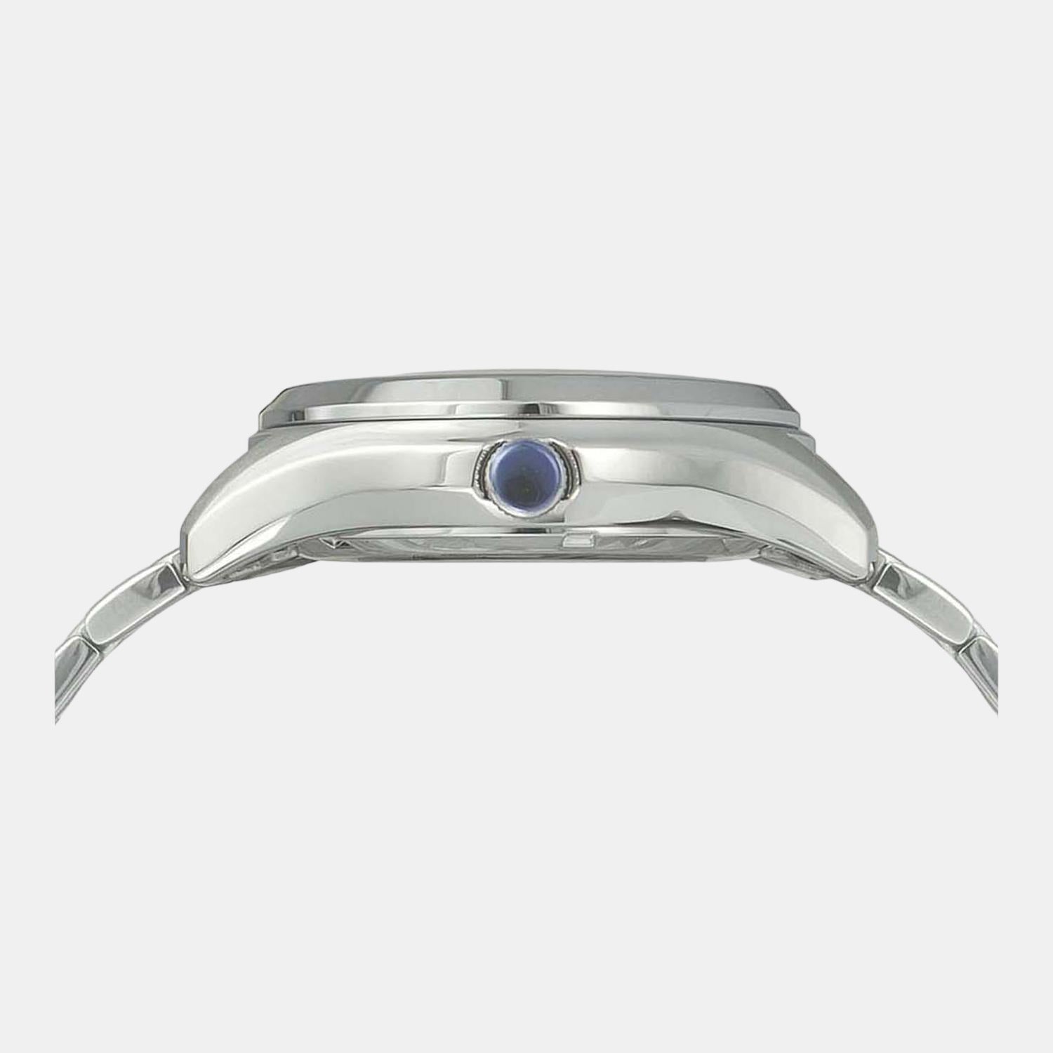Timex E Class Men Automatic Blue Dial Analog Stainless Steel Watch TWEG21002 - view 4