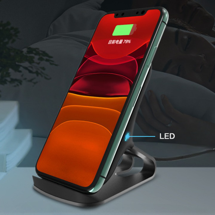 Peeperly Metal Bracket Desktop Wireless Charger