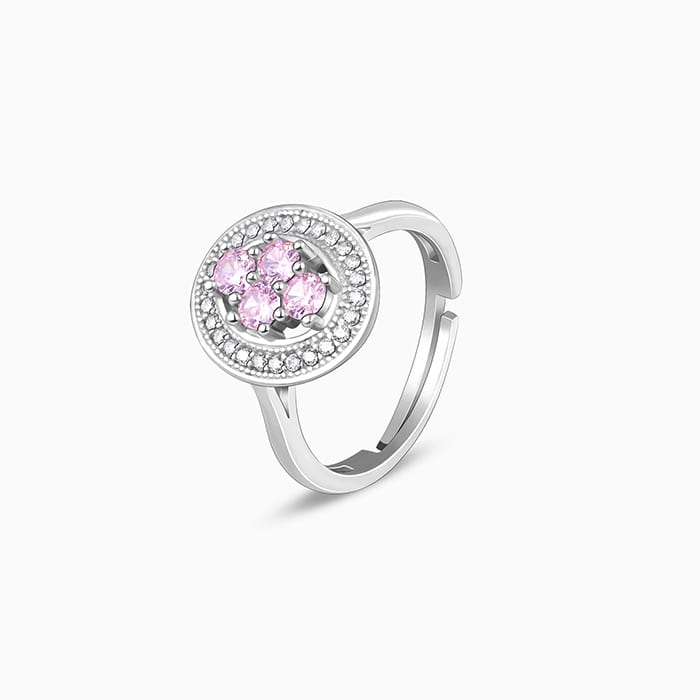 GIVA Jewellery Silver Exquisite Ovalis Ring - view 4