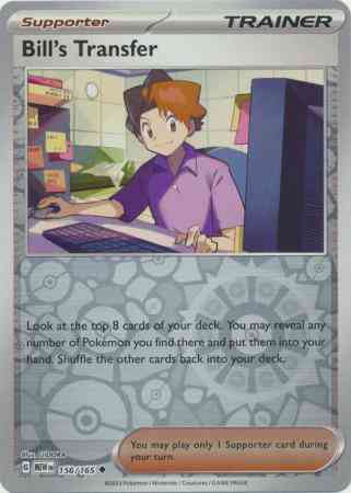 Uncommon sv035-156 reverse – Pokémon Bill's Transfer - 156/165 - Uncommon [sv035-156] [Reverse Holo]