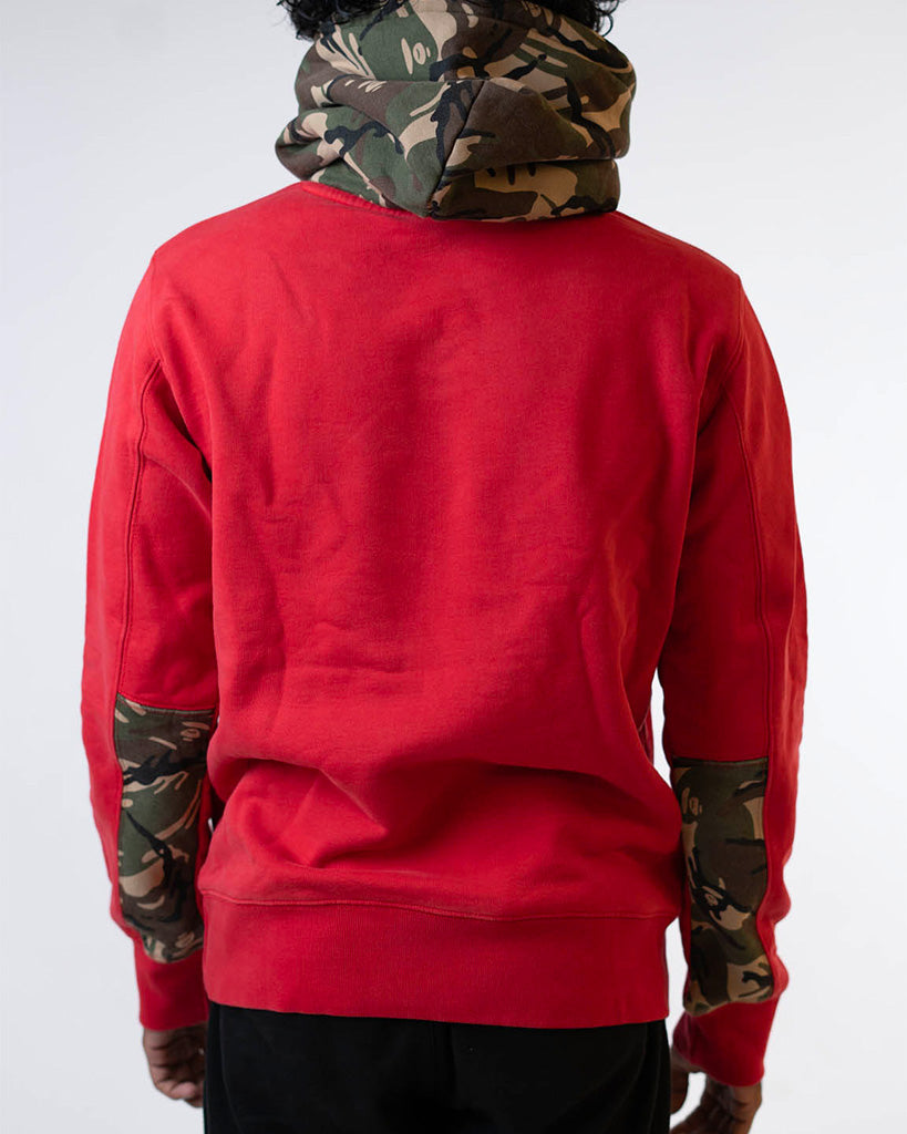AAPE BY BATHING APE Aape By Bape Camo Red Hoodie - view 7