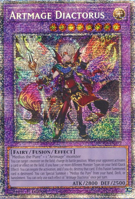 Yu-Gi-Oh! Artmage Diactorus - DUAD-EN032 - Starlight Rare - 1st Edition