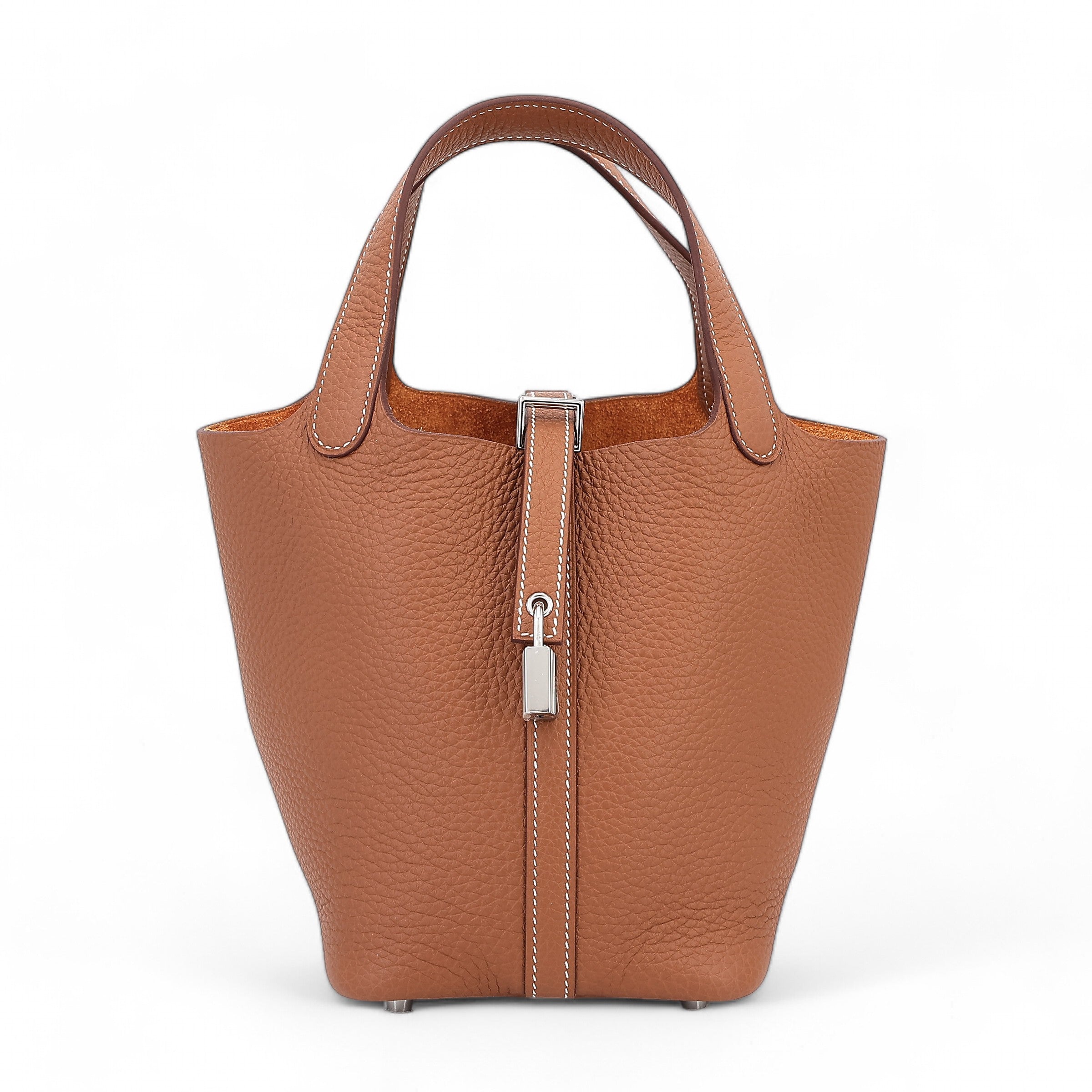 Cop Underdog HERMÈS Picotin Lock PM Gold Clemence Palladium hardware