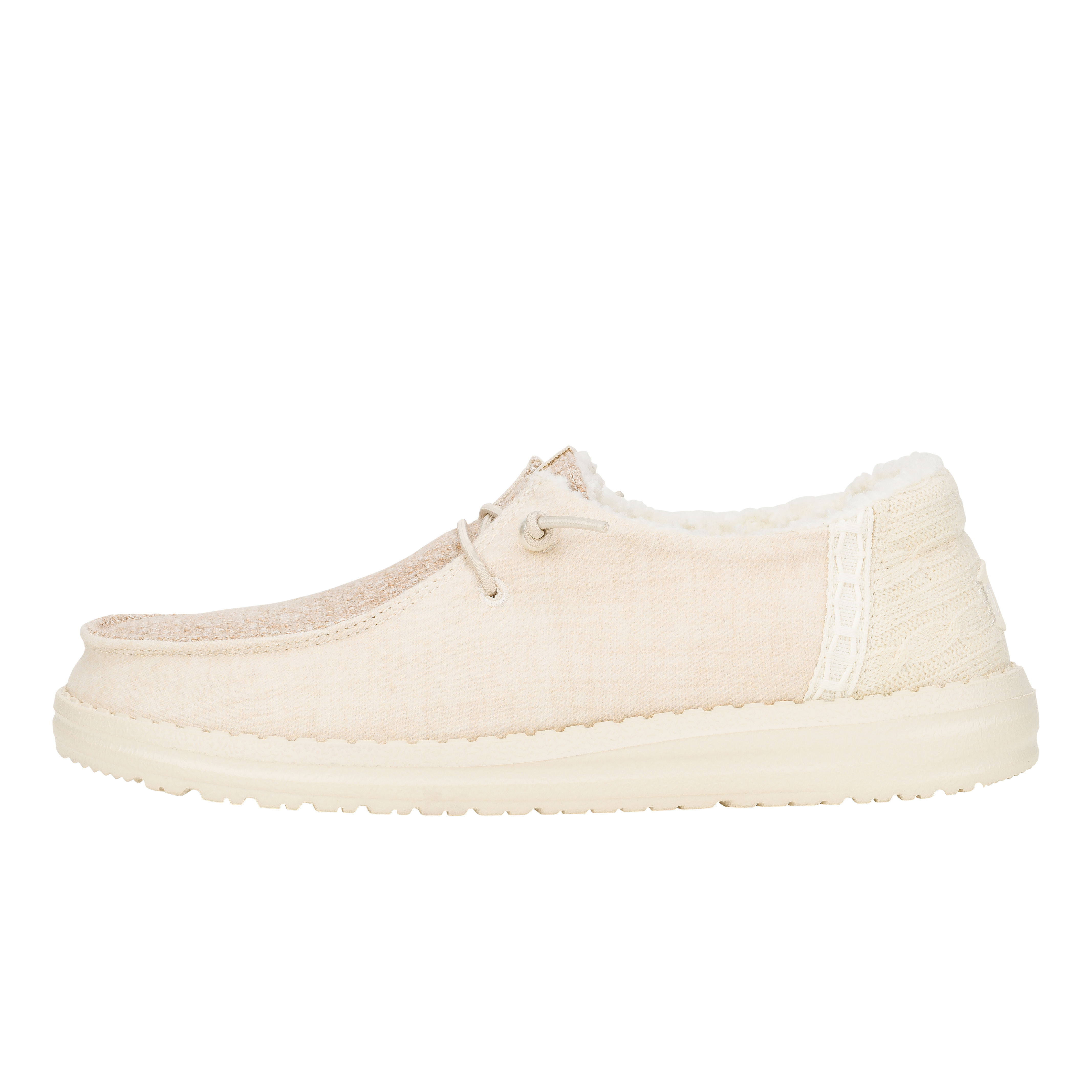 HEYDUDE shoes Wendy Brushed Cozy - Ivory – Women's