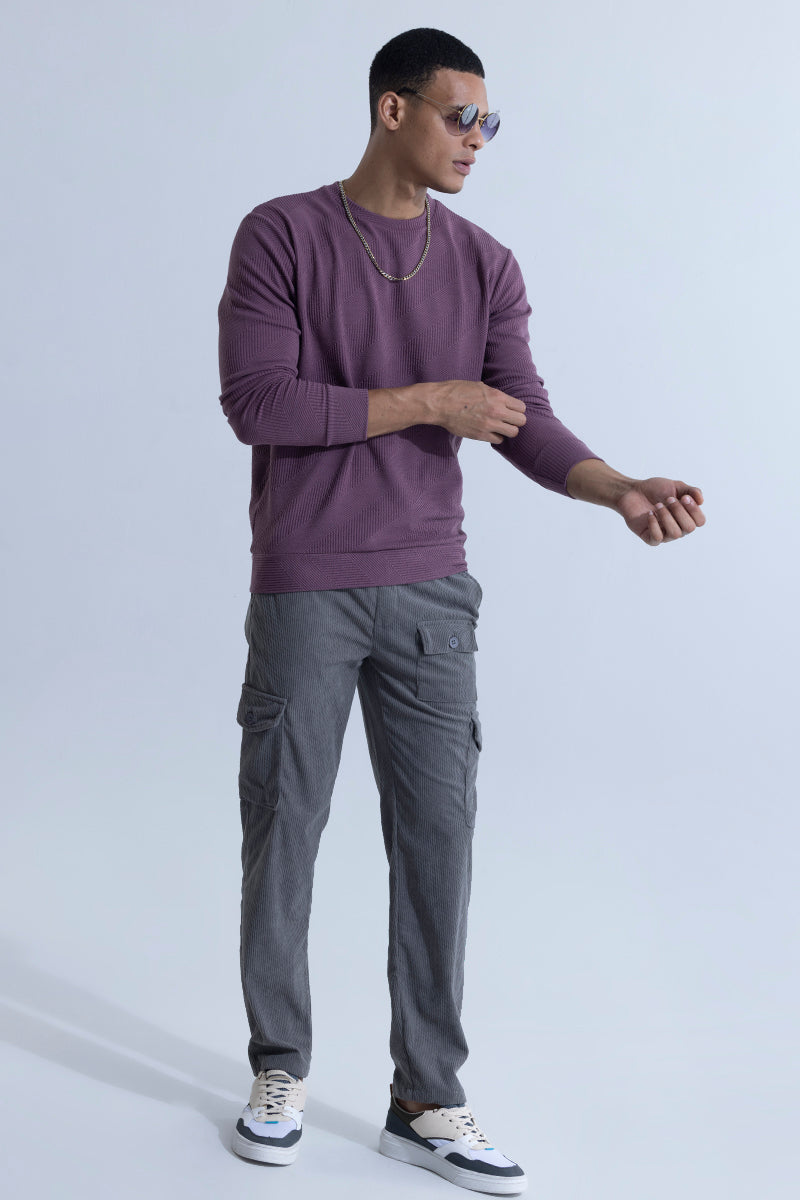 SNITCH Slasher Purple Sweatshirt - view 3