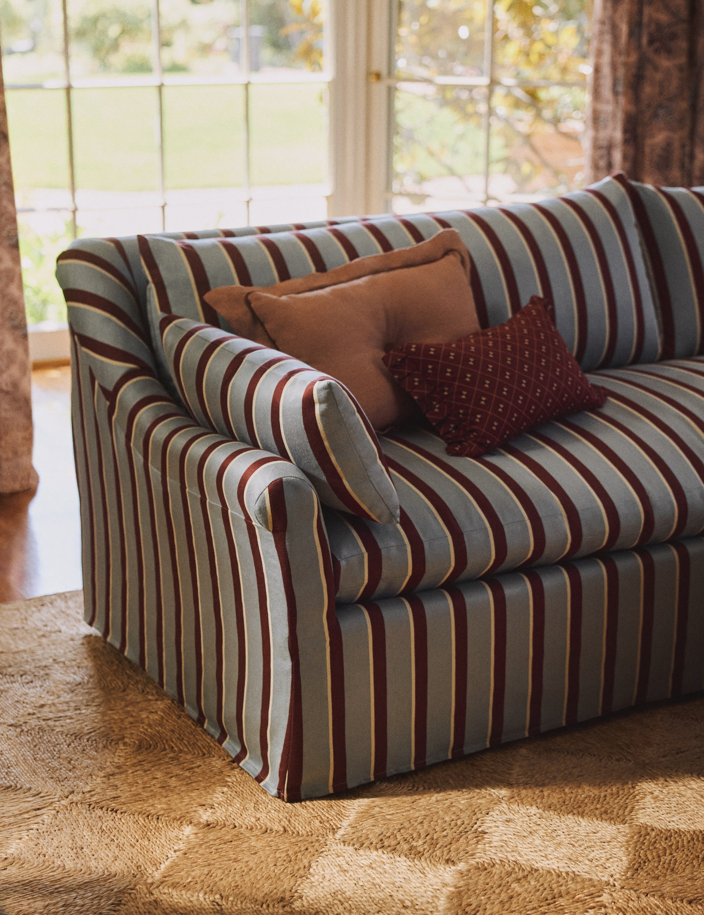 Lulu and Georgia Delove Pillow – Mulberry - view 2