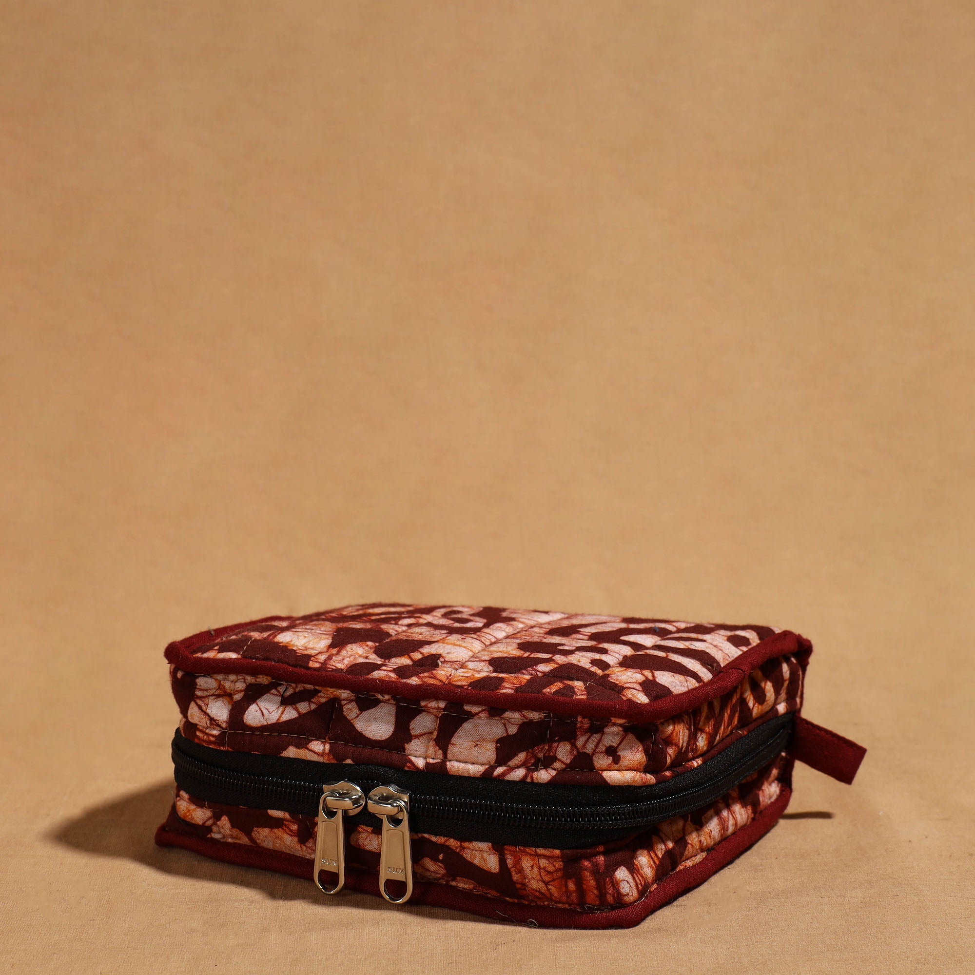 NOORI BAZAR Brown - Handmade 4 Pockets Cotton Jewelry Bag 26 - view 2