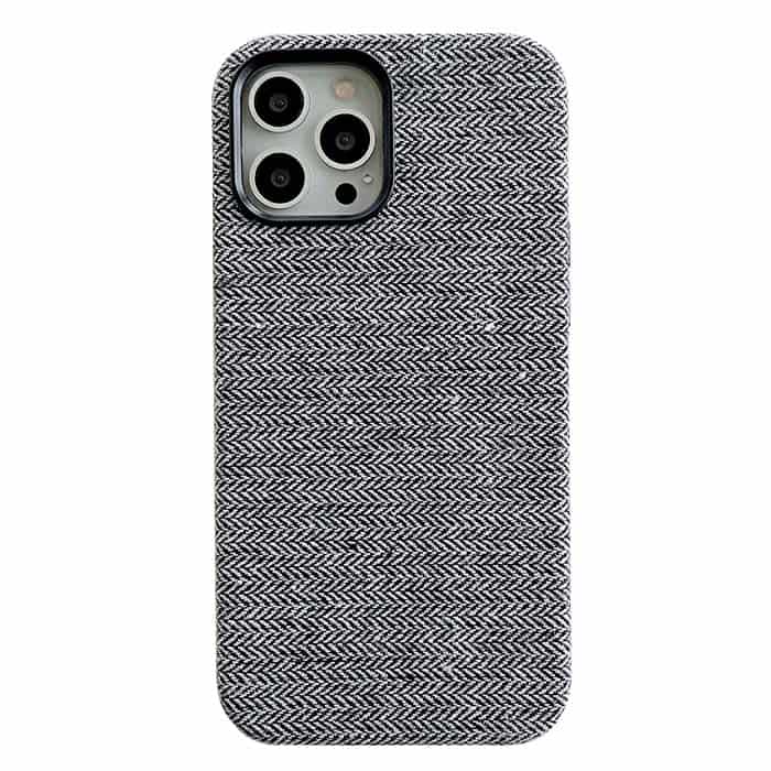 KShop iPhone 14 Pro Max Fabric Case - Black