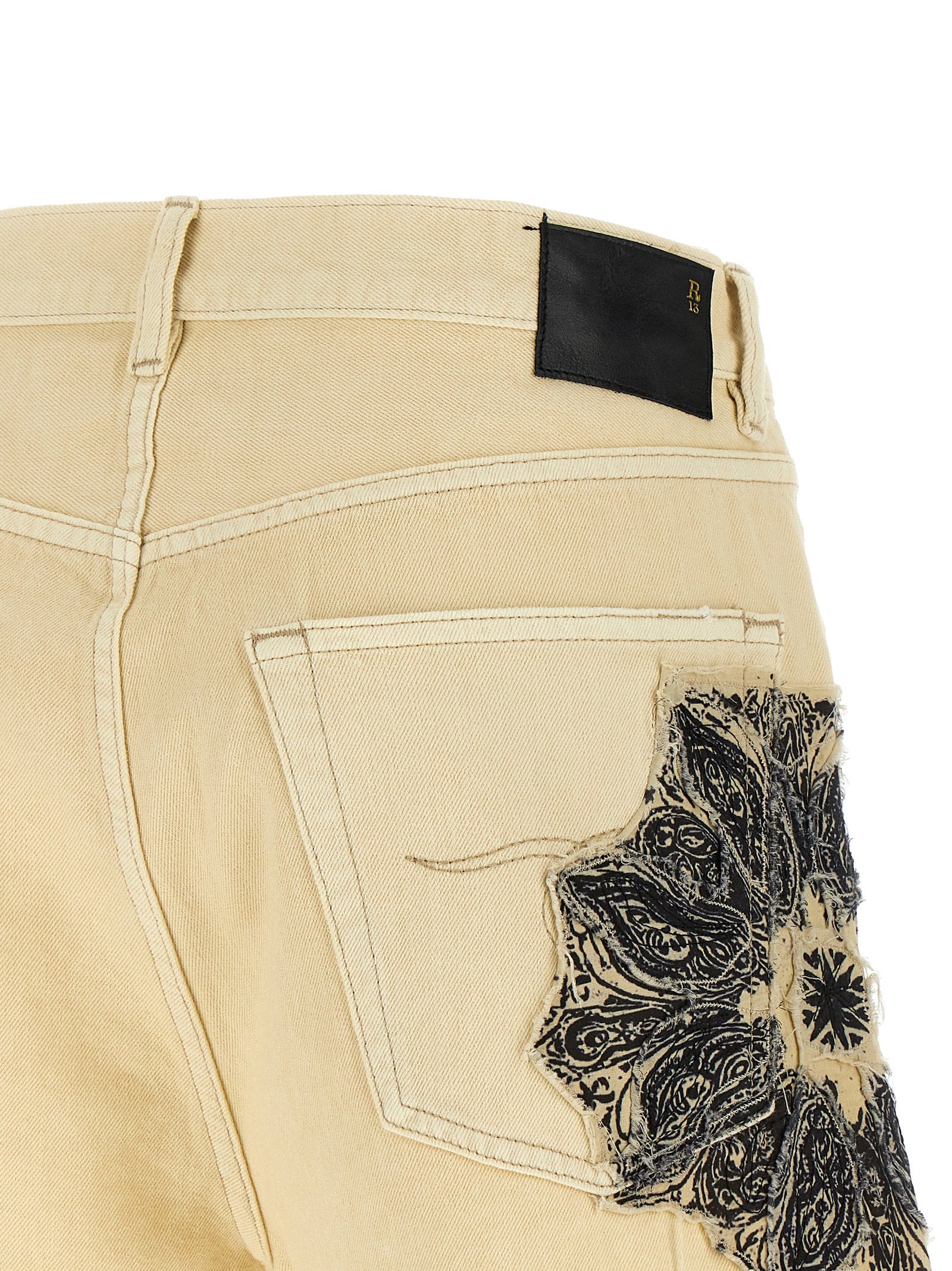 R13 X-bf Shorts – 67% cotton 33% paper - view 5