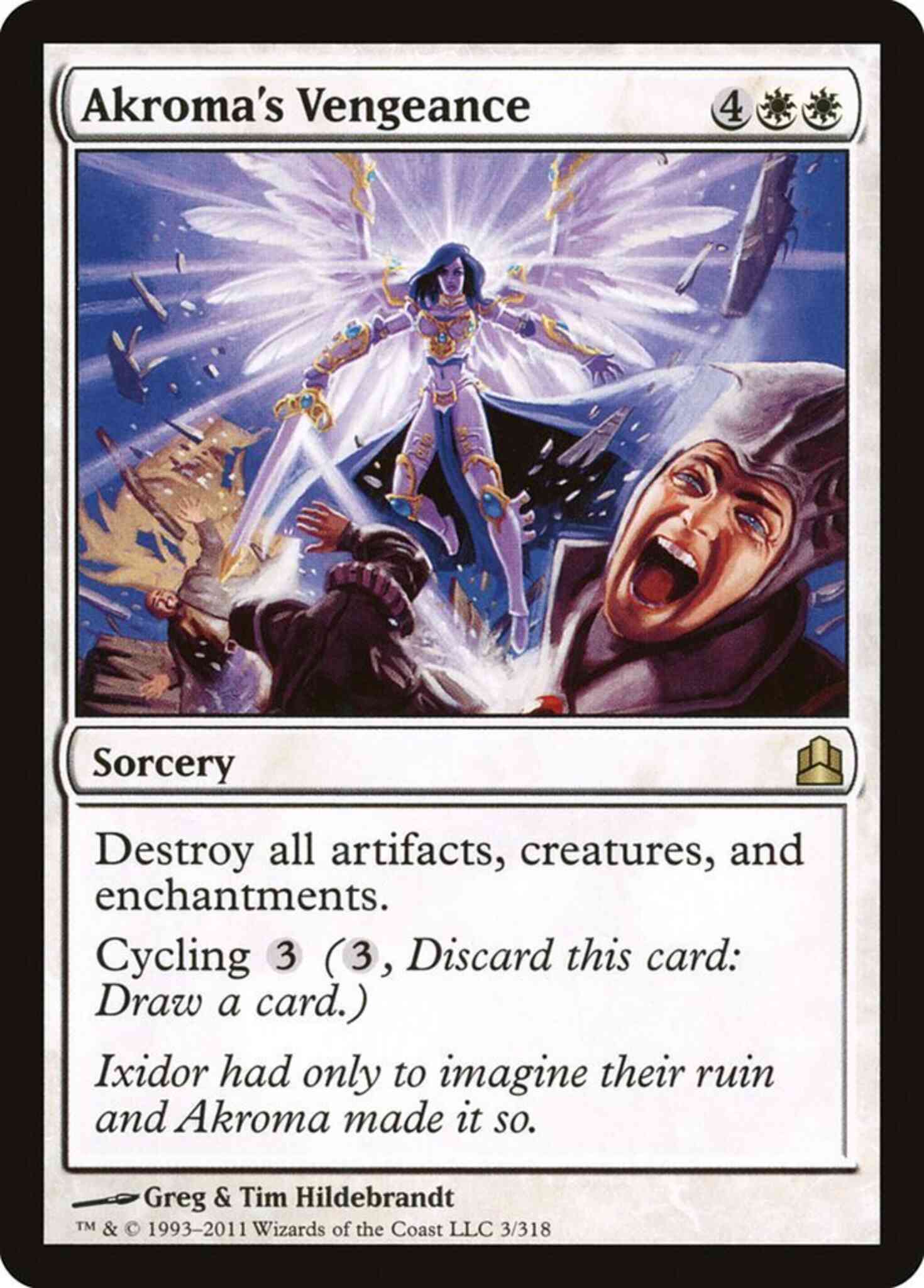 Vengeance 3 commander – Magic Akroma's Vengeance [3] [Commander 2011] [Non-Foil]