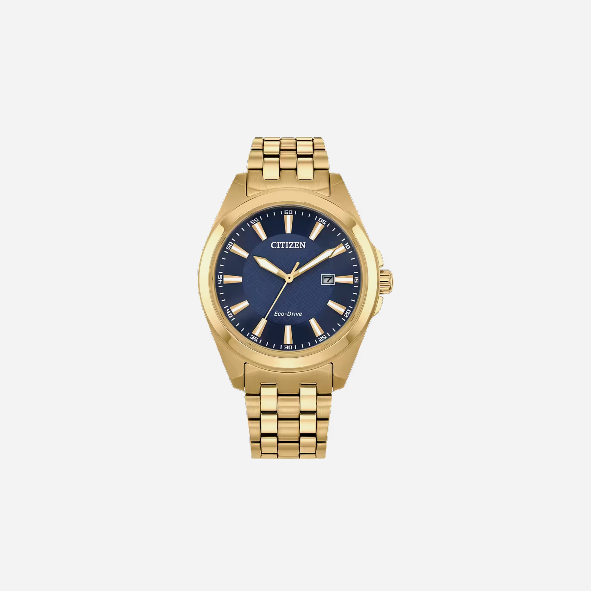 Citizen Men Eco-Drive 41 mm Size Blue Dial Watch