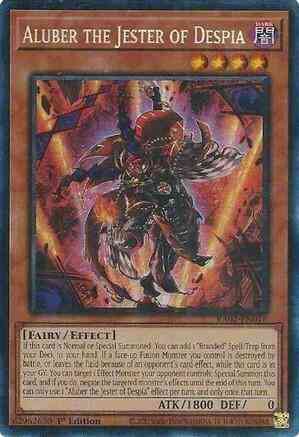 Yu-Gi-Oh! Aluber the Jester of Despia - RA02-EN016 - Prismatic Collector's Rare - 1st Edition