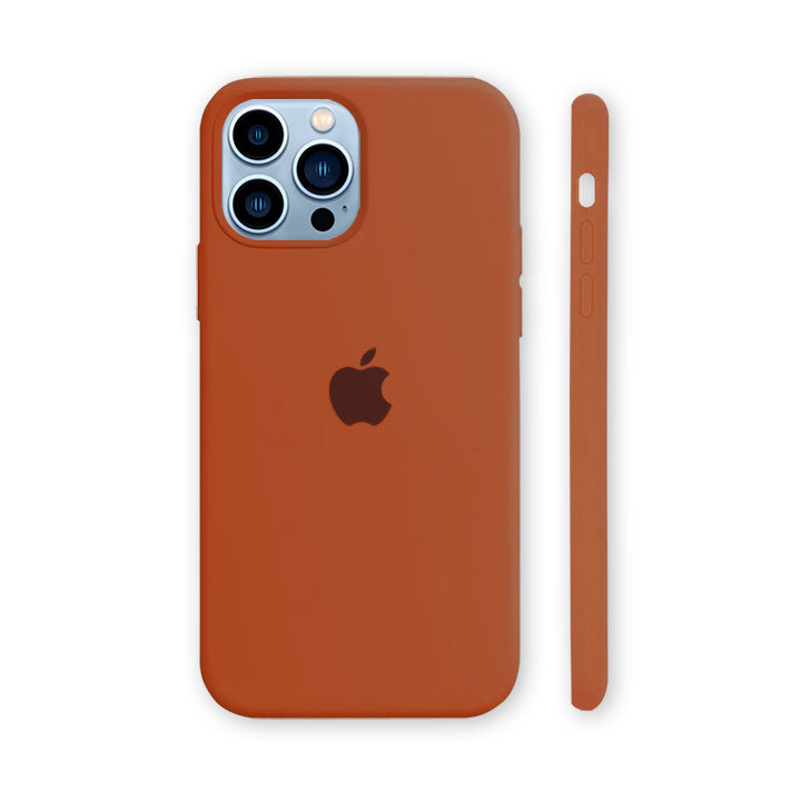 KShop iPhone 13 Pro Silicone Case - Brown