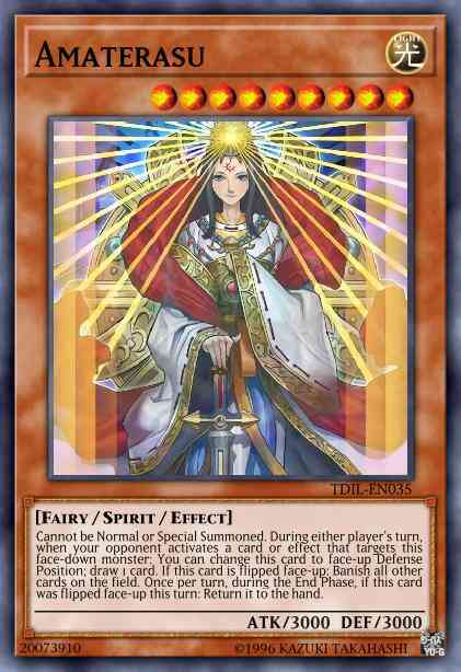 Yu-Gi-Oh! Amaterasu - TDIL-EN035 - Super Rare - Unlimited