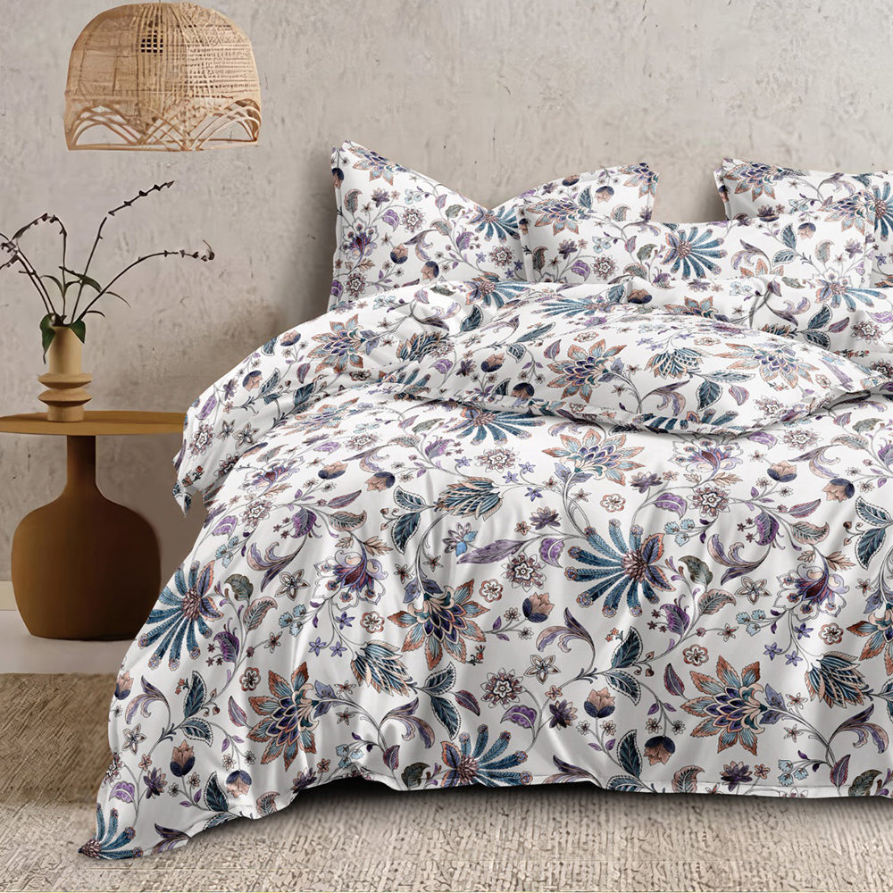 Swayam India Grand Opal Double Bedsheet with 2 Pillow Covers - 23510