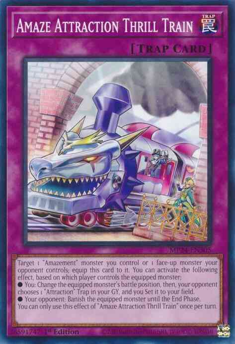 Yu-Gi-Oh! Amaze Attraction Thrill Train - MP24-EN305 - Common - 1st Edition