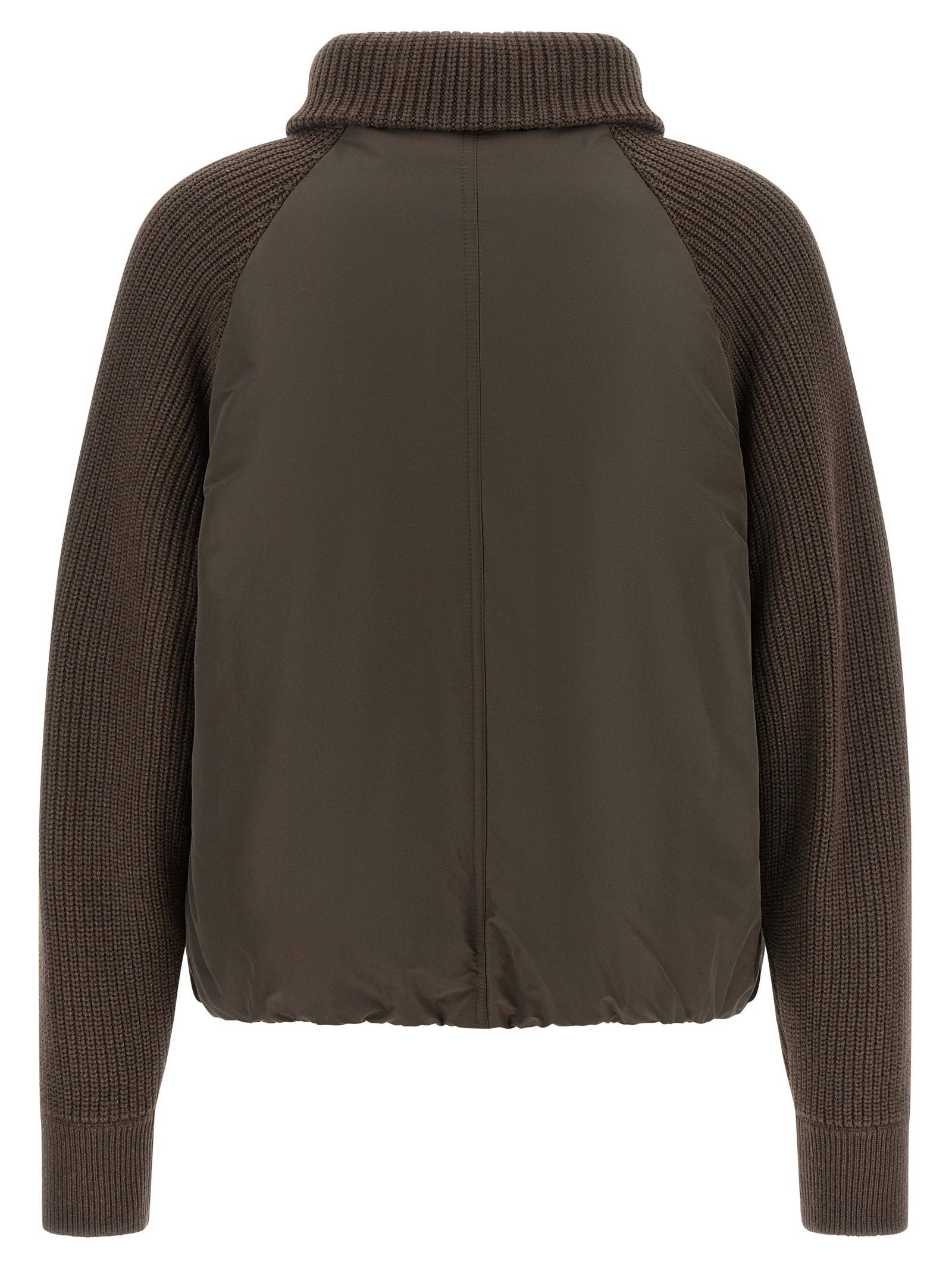 Brunello Cucinelli Knit Insert Down Jacket - view 2