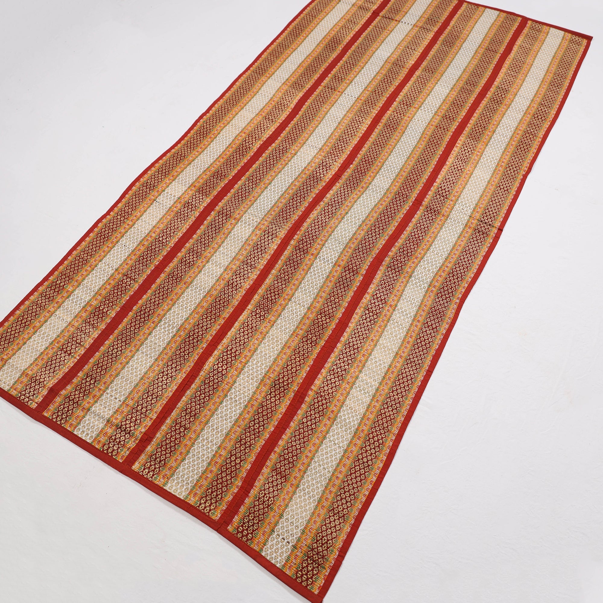 ITOKRI CRAFTS INITIATIVE Madur Grass 4 Fold Floor Mat of Midnapore 38 - view 2