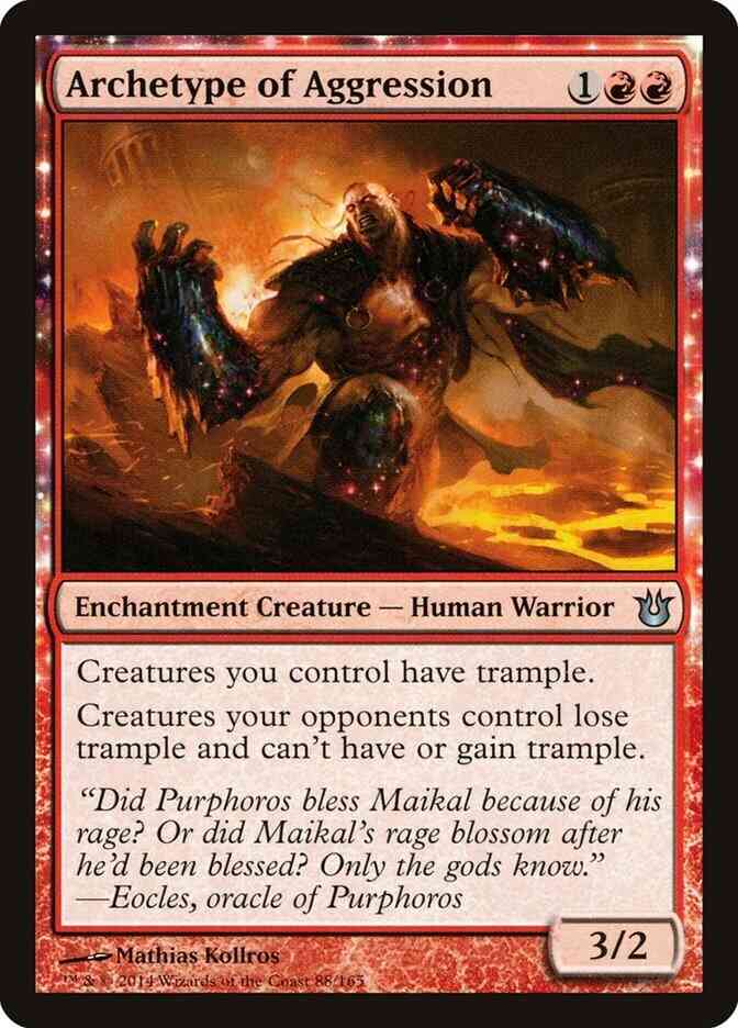 Magic Archetype of Aggression [88] [Born of the Gods] [Non-Foil]