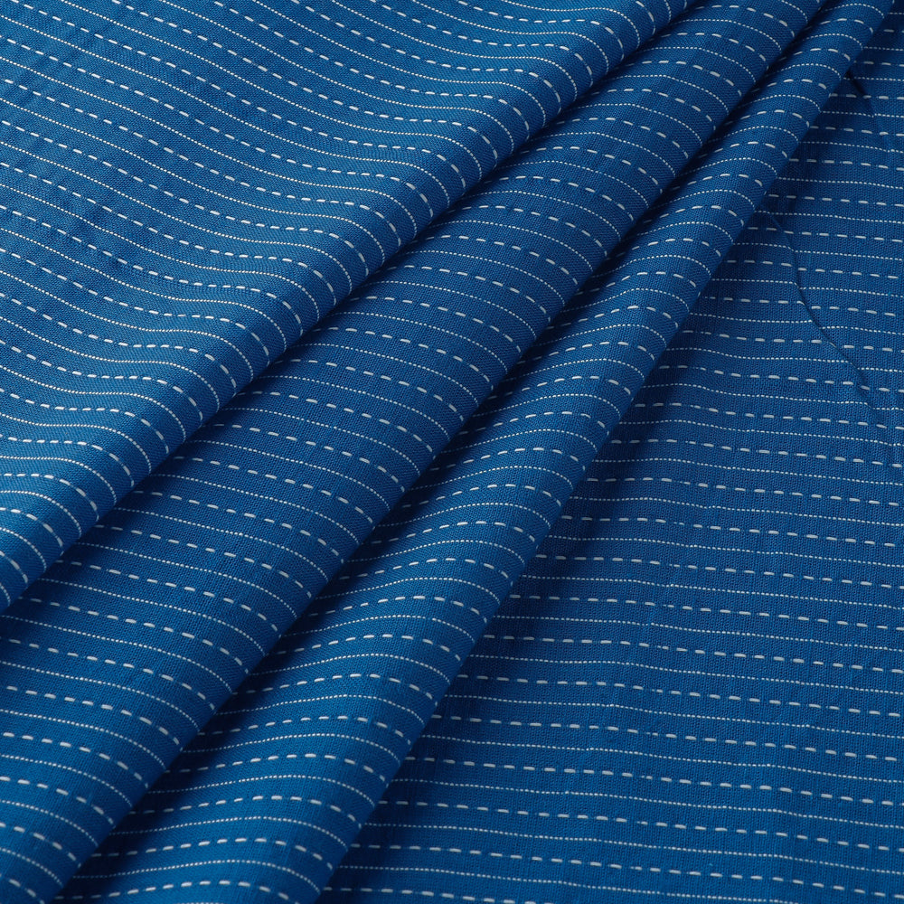 ITOKRI CRAFTS INITIATIVE Aegean Blue - Prewashed Running Stitch Cotton Fabric 19 - view 3