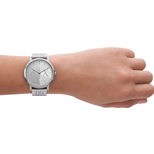 Armani Exchange Dale Silver Dial Men 40mm - view 2