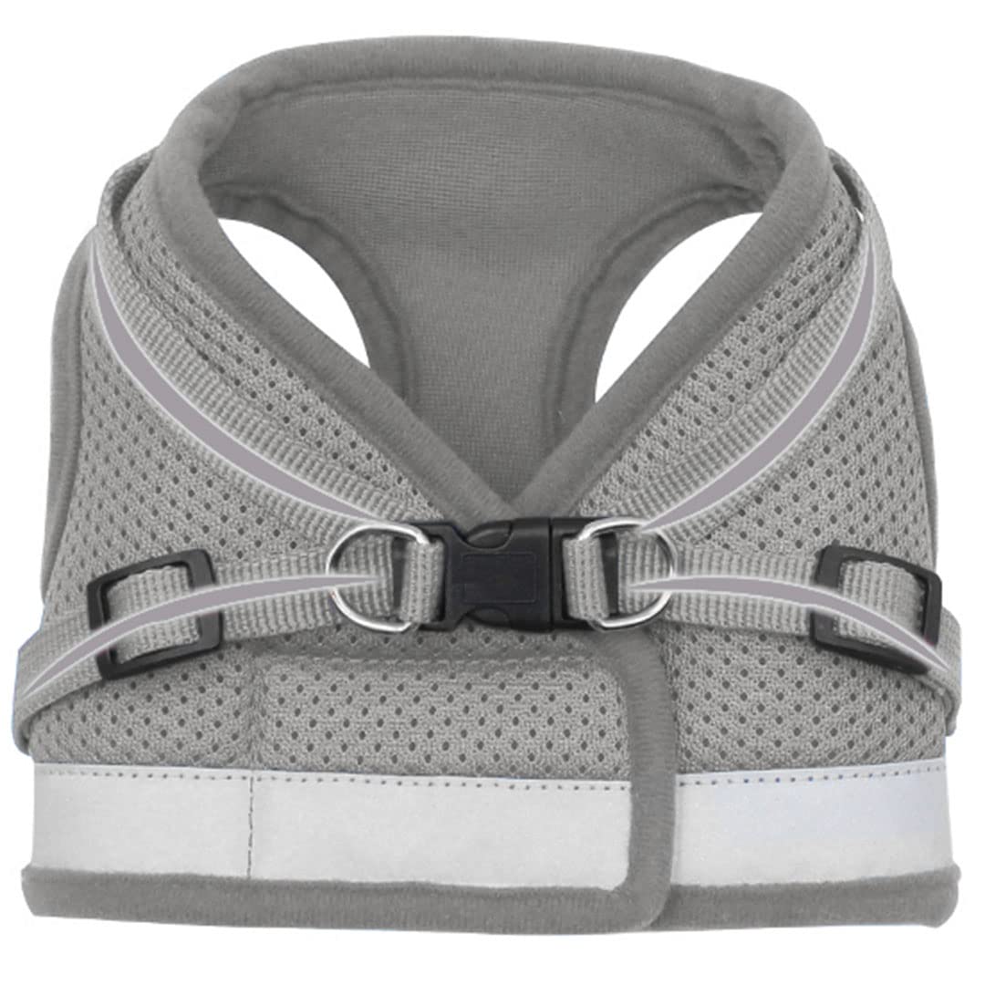 Urbane Home Homestic Reflective Dog Harness with Adjustable Leash|Breathable Polyester Mesh Fabric |XL Size|HT-844|Comfortable No-Pull Grip|Quick Rele