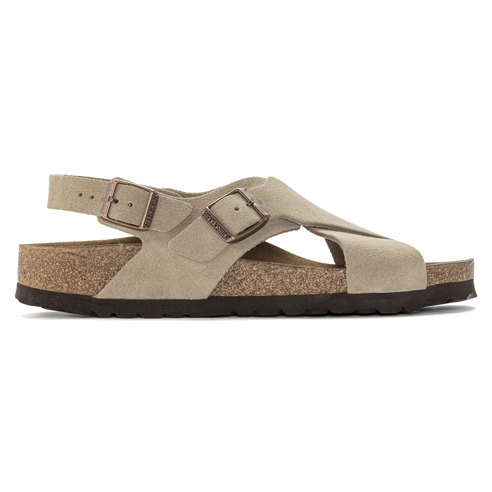 Birkenstock Tulum Suede Leather – Beige Beige/Taupe - view 4