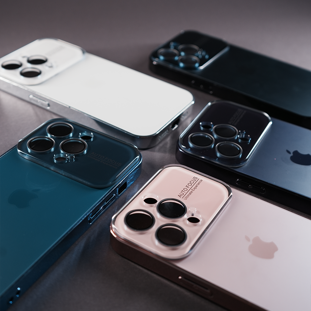 technoidtech iPhone 15 Autofocus Chrome Glass Case - view 3
