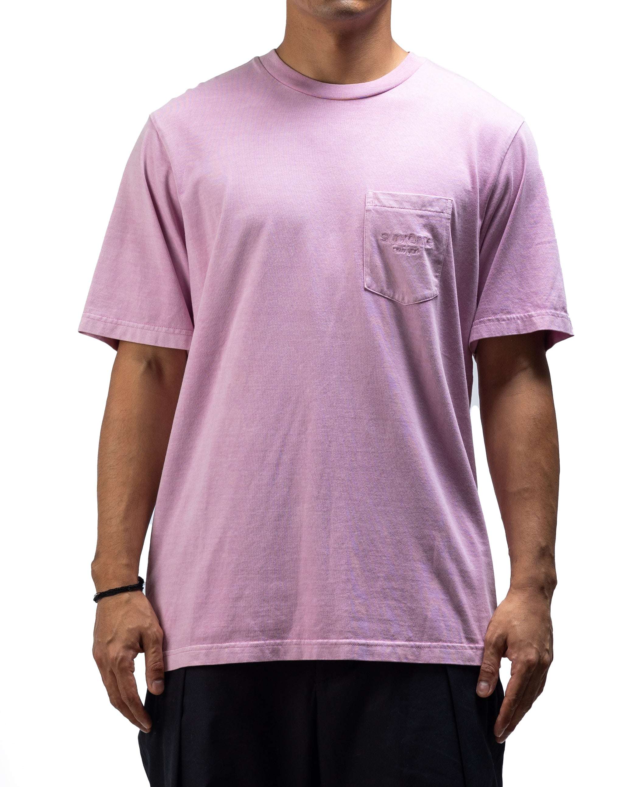 Supreme Pink Pocket T-Shirt - view 2