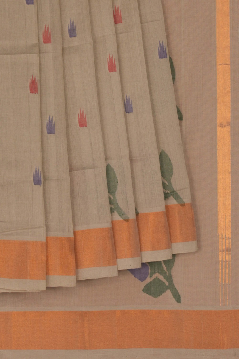 Kalanjali Cotton Jamdani Saree – Women's