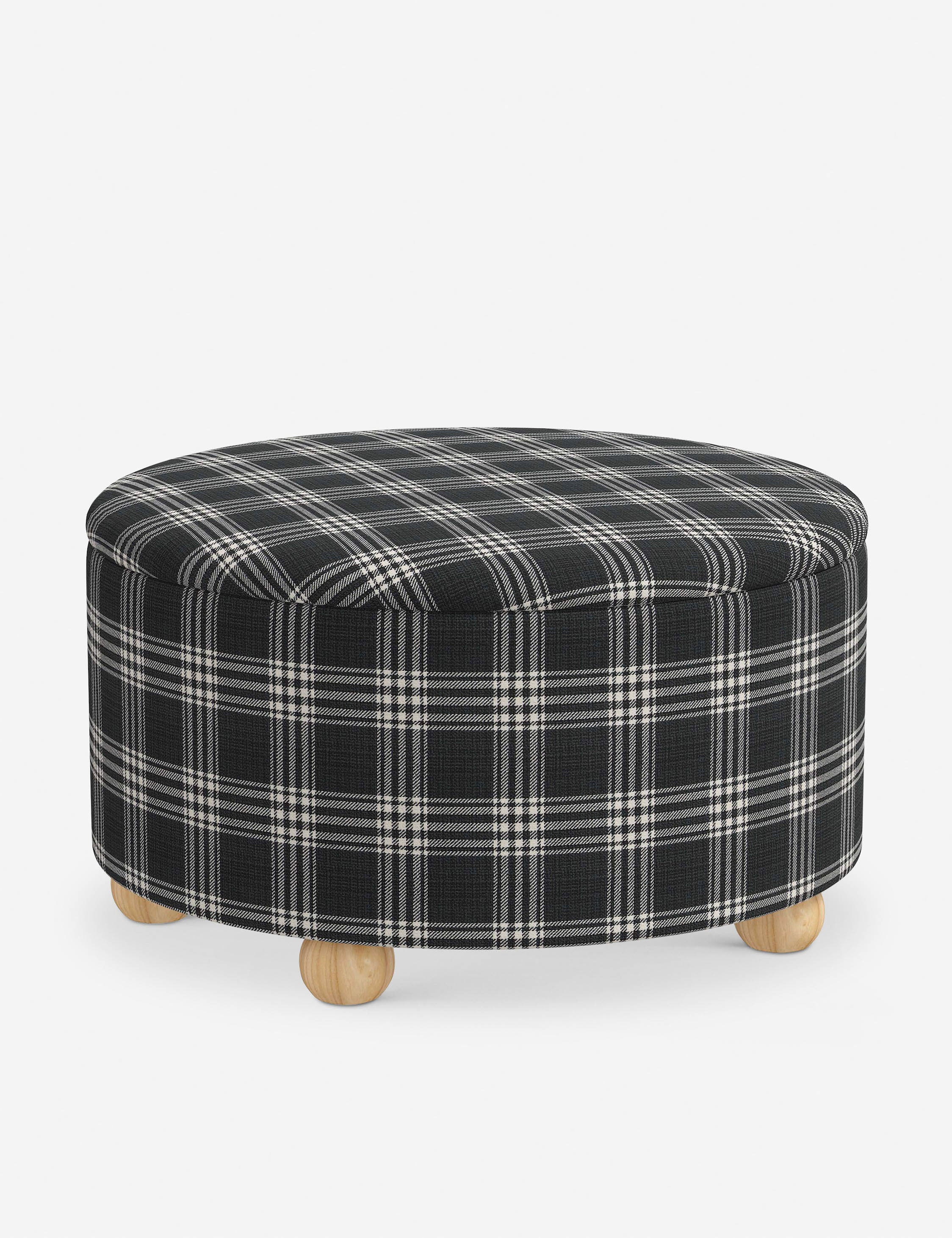 Lulu and Georgia Kamila Storage Ottoman - view 195