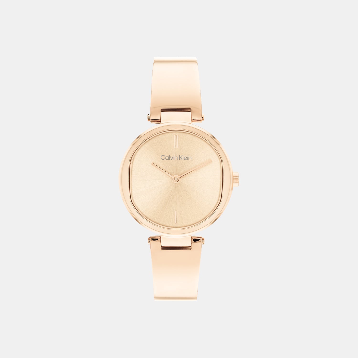 Calvin Klein Ck Elevated Women Quartz Gold Dial Analog Stainless Steel Watch 25200308